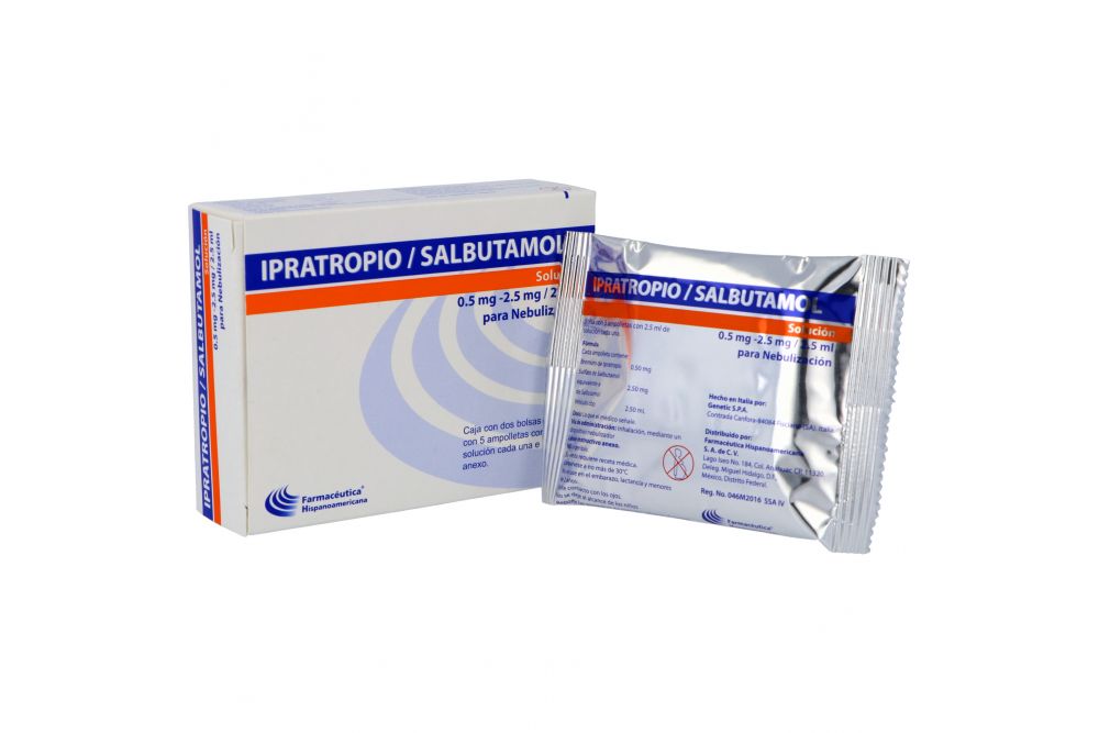 Ampolletas de salbutamol precio