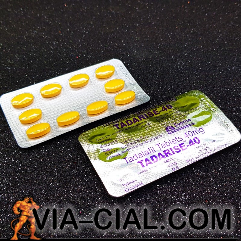 Tadarise 40 mg tadalafil