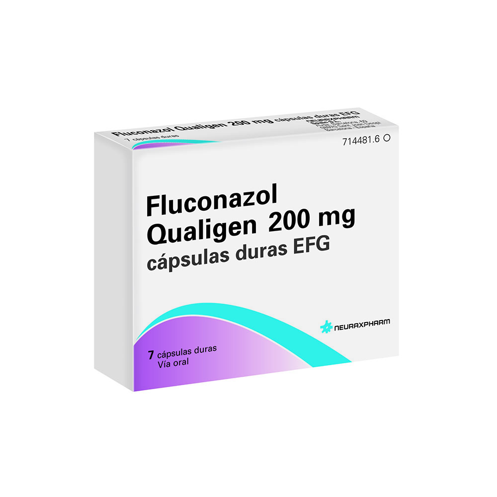 Fluconazol capsulas de 200 mg