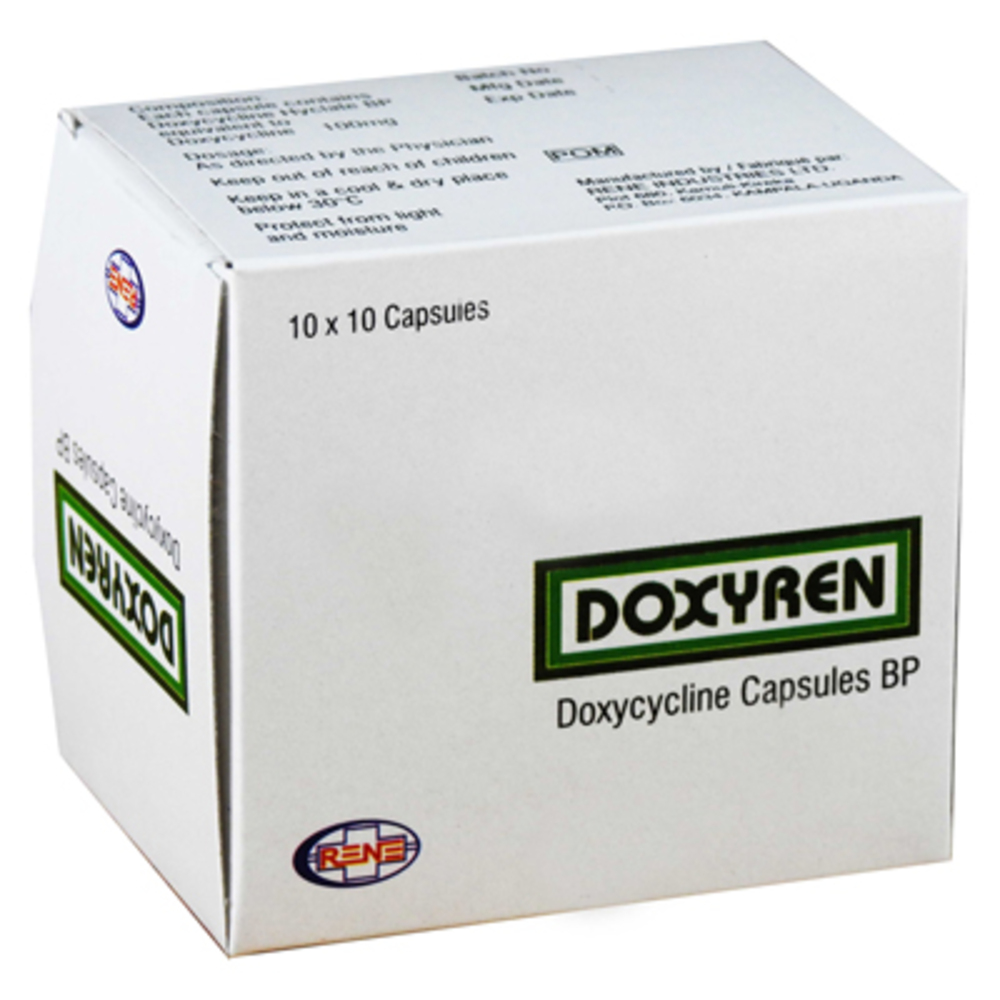 Doxycycline en el mostrador