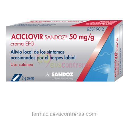 Aciclovir comprimidos receta