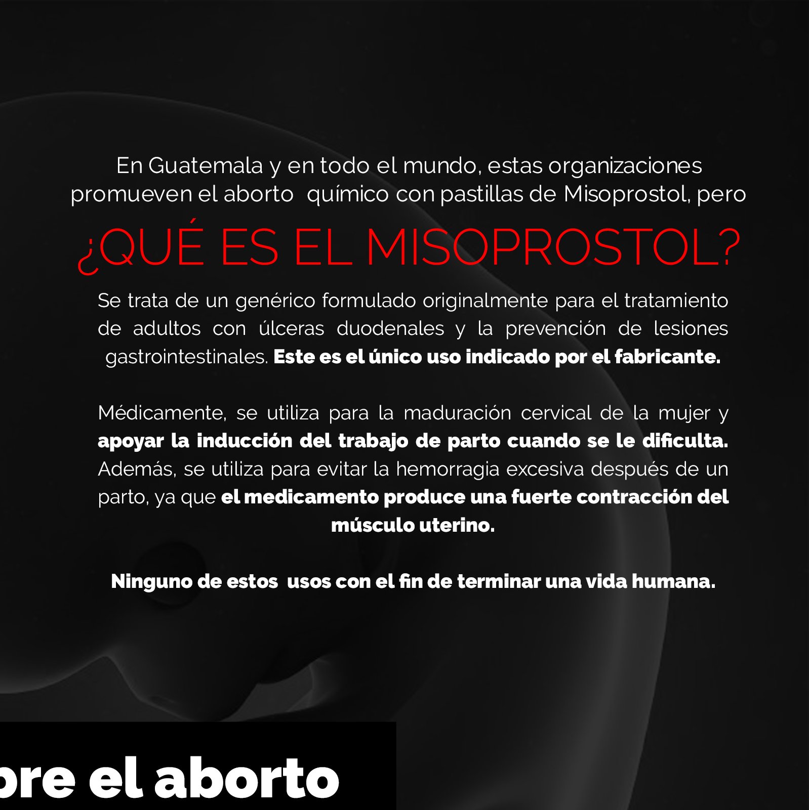 Misoprostol genérico