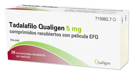 Tadalafil 5 Mg Tabletas