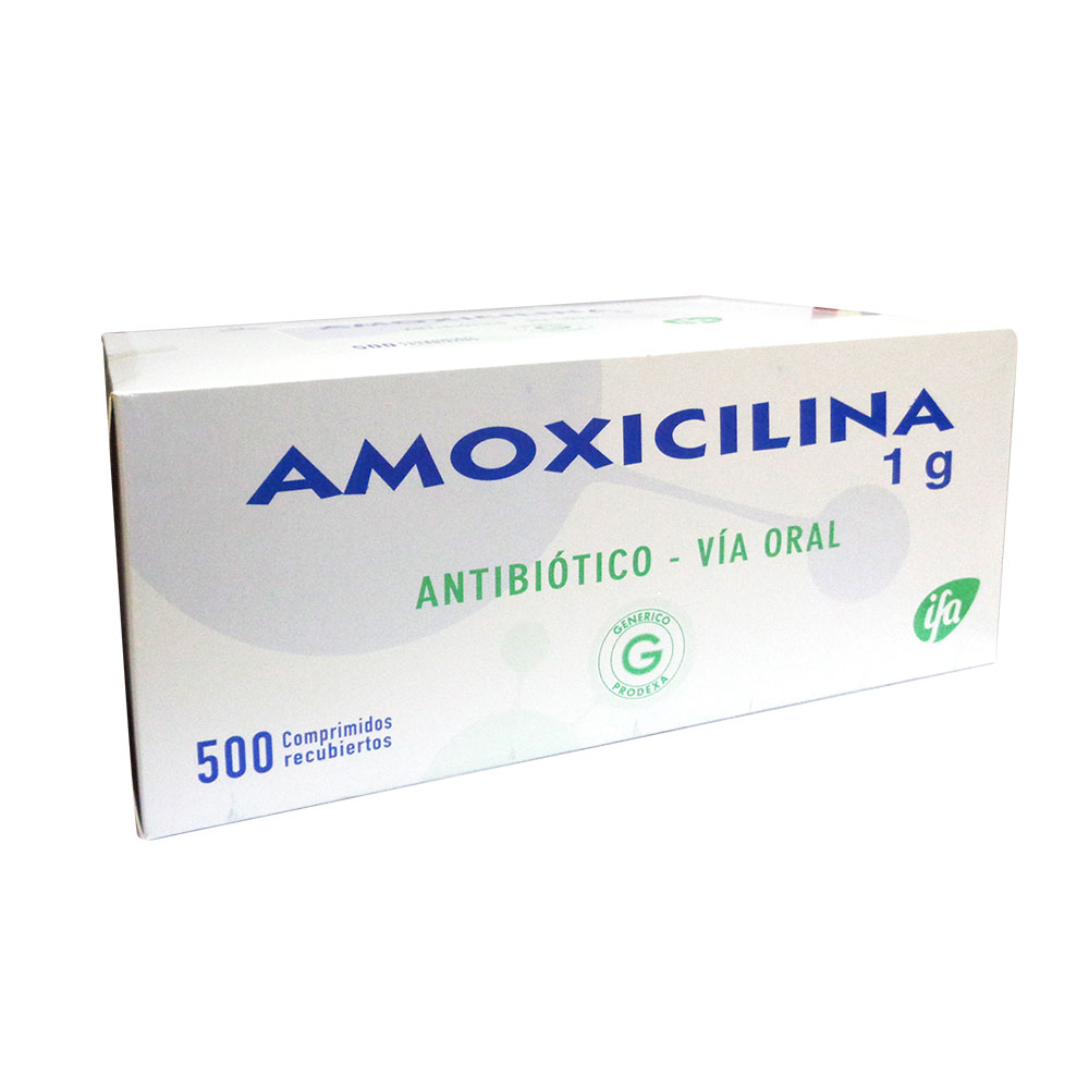 Amoxicillina 1 g costo