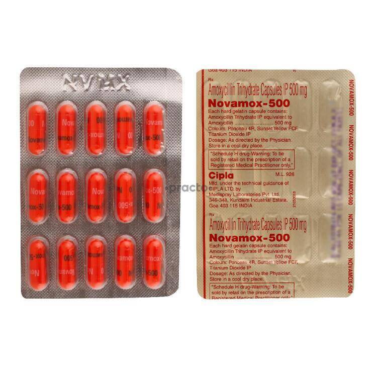 Amoxil 500 mg en español