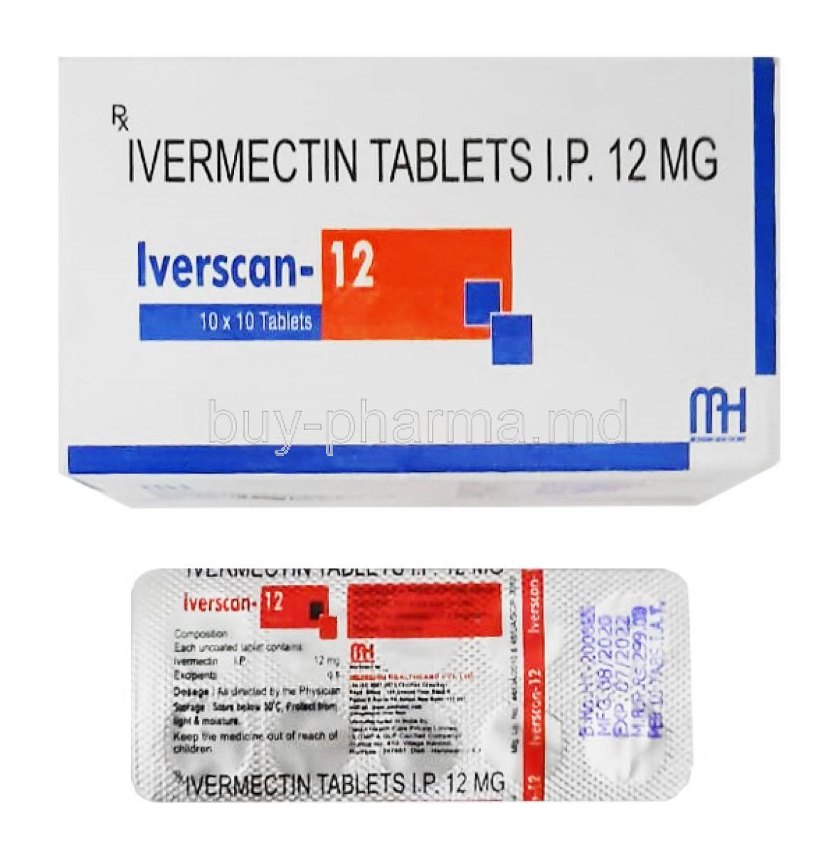 Ivermectin 12mg online