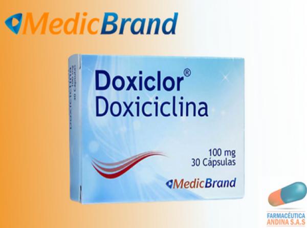 doxiciclina capsulas de 100 mg