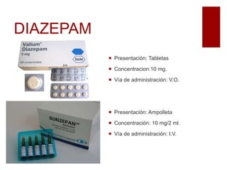 Valium precio