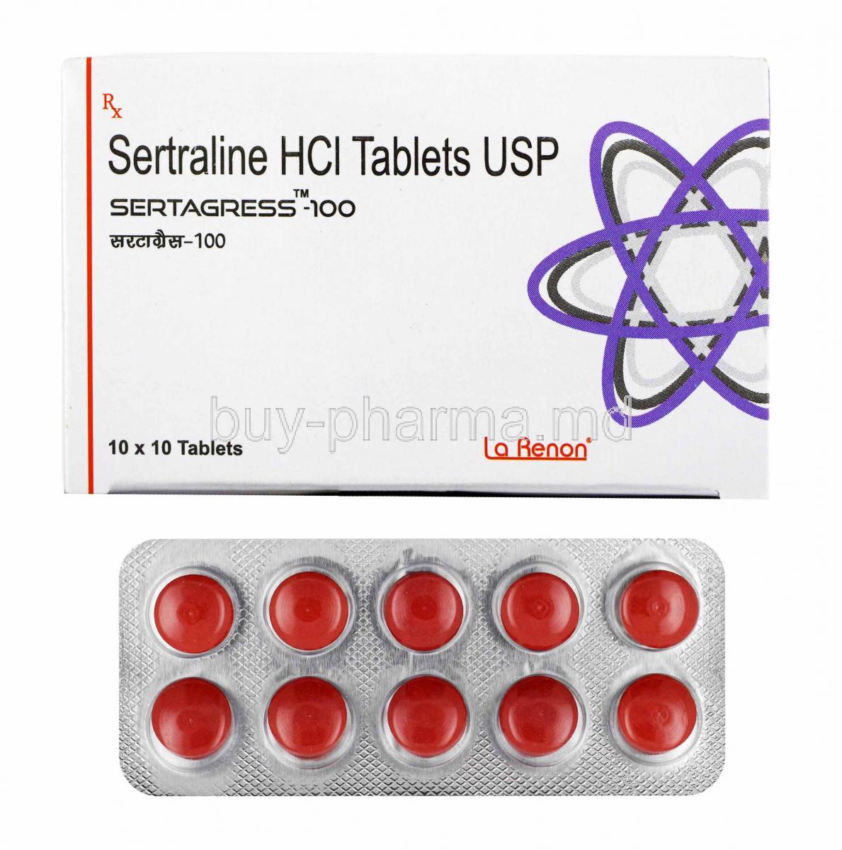 Sertraline 100mg en español