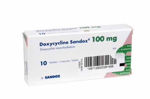 Pastillas doxycycline hyclate