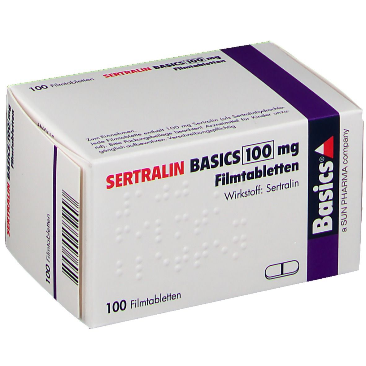 Sertraline 100mg milpharm