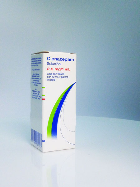 Precio de clonazepam gotas 2.5 mg