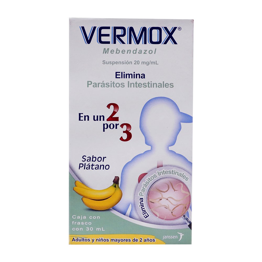 Precio de vermox adulto