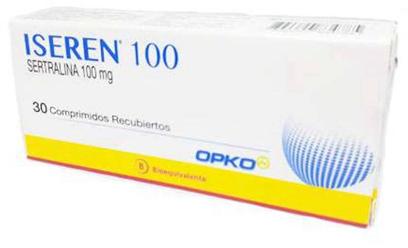 Sertraline 100mg spc