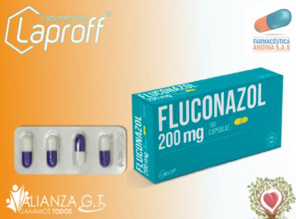 fluconazol capsulas 200 mg precio