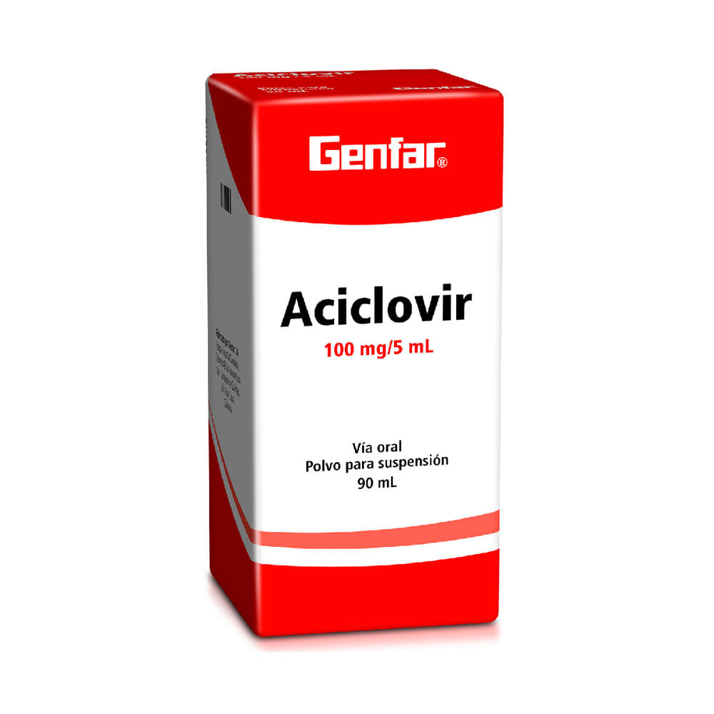 Aciclovir precio suspensión