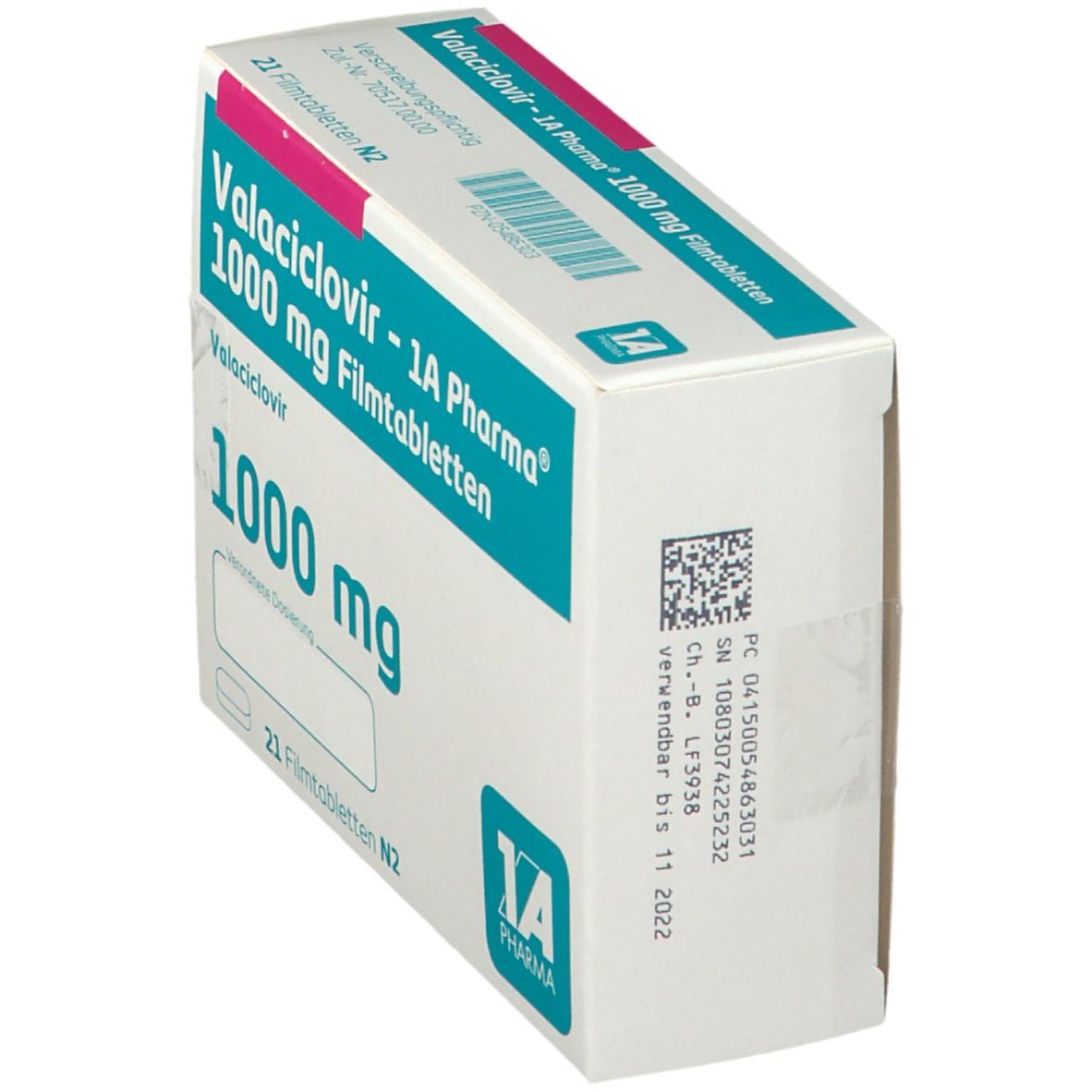 Valaciclovir de 1000 mg