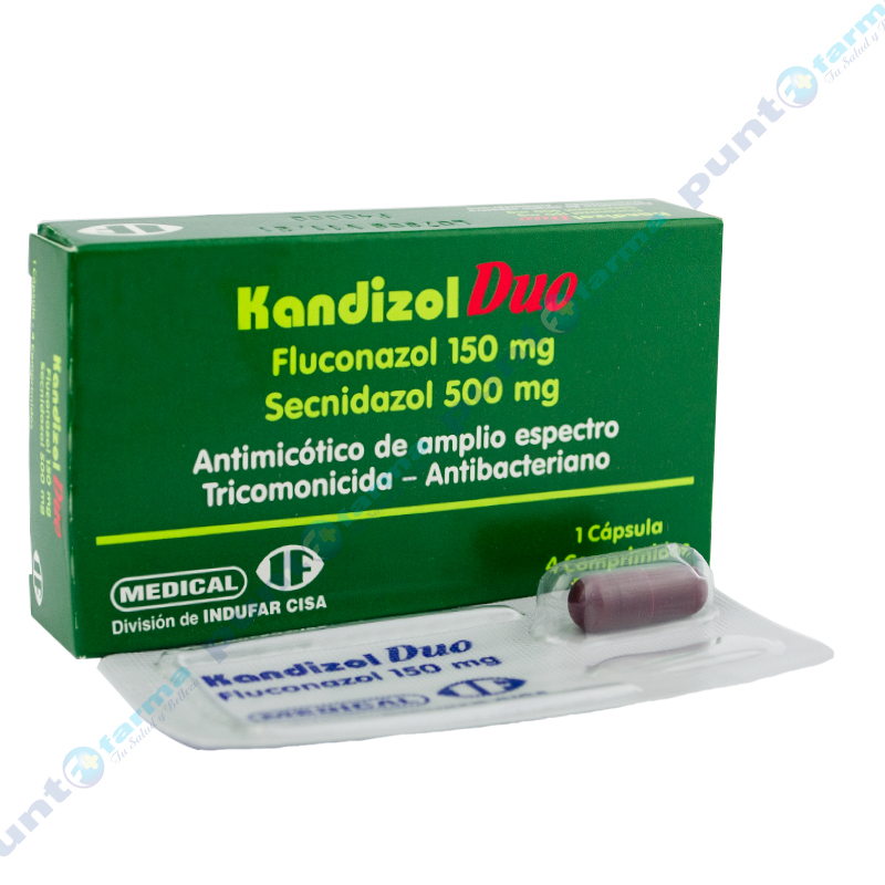 Fluconazol 8 capsulas