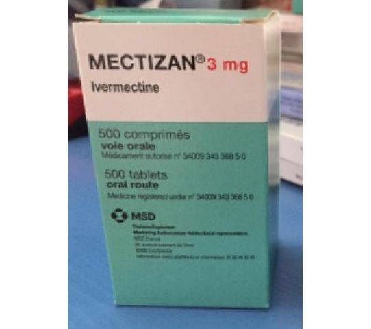 Mectizan tabletas 3mg