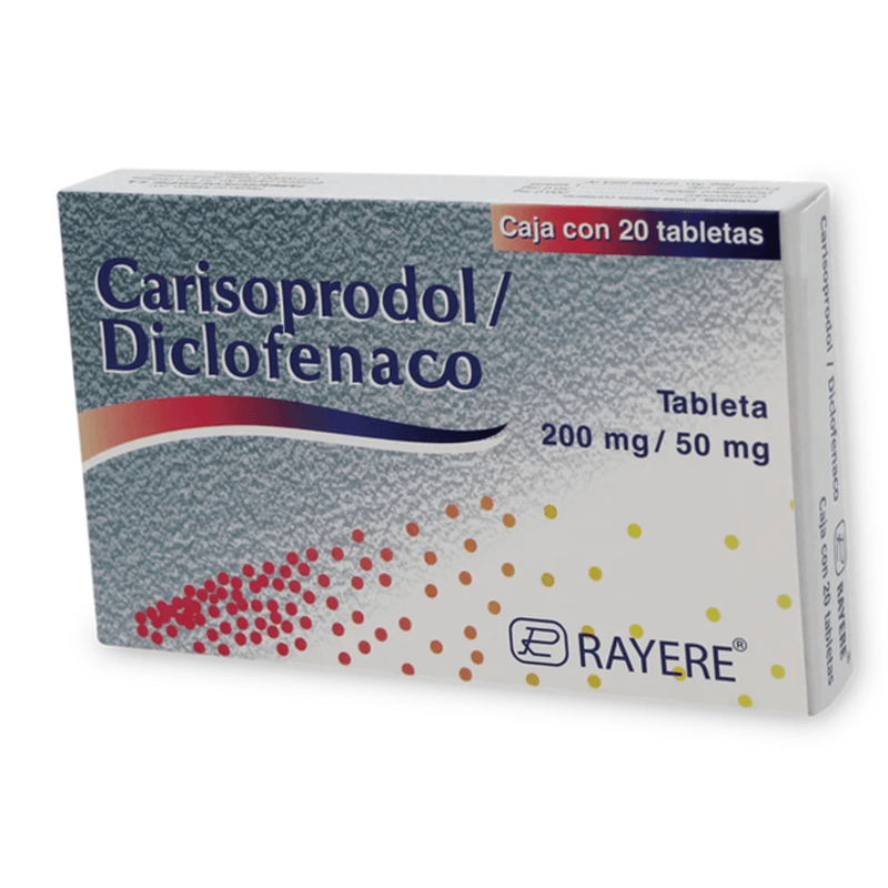 Carisoprodol de 250 mg