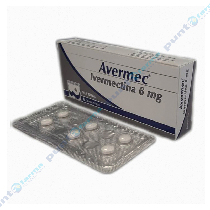 Ivermectina 6mg 20 comprimidos