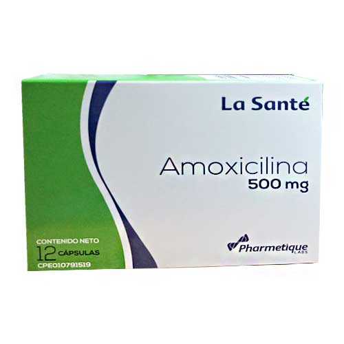 amoxil capsulas 500 mg precio