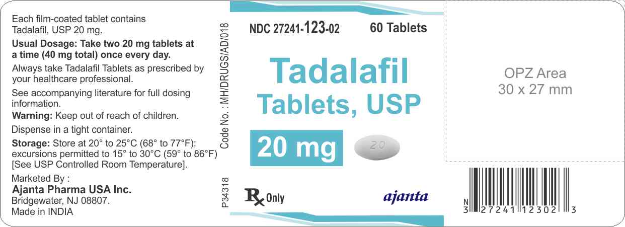 Tadalafil 20 Mg Ndc