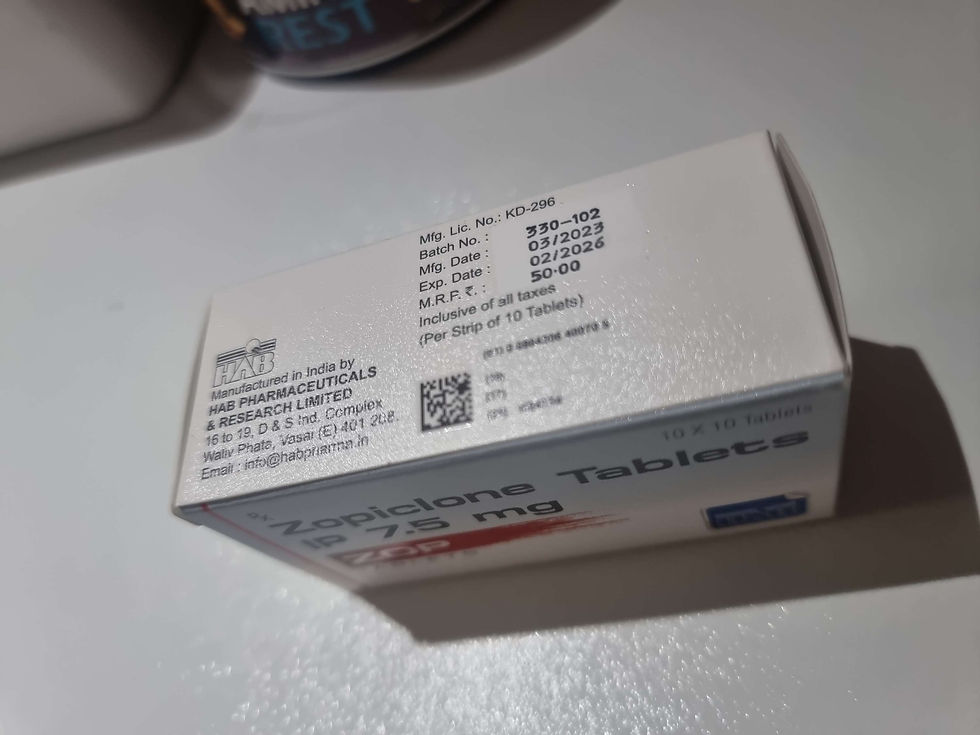 Imovane 7.5mg