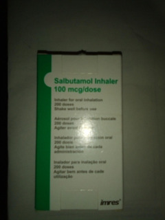 Compra de salbutamol