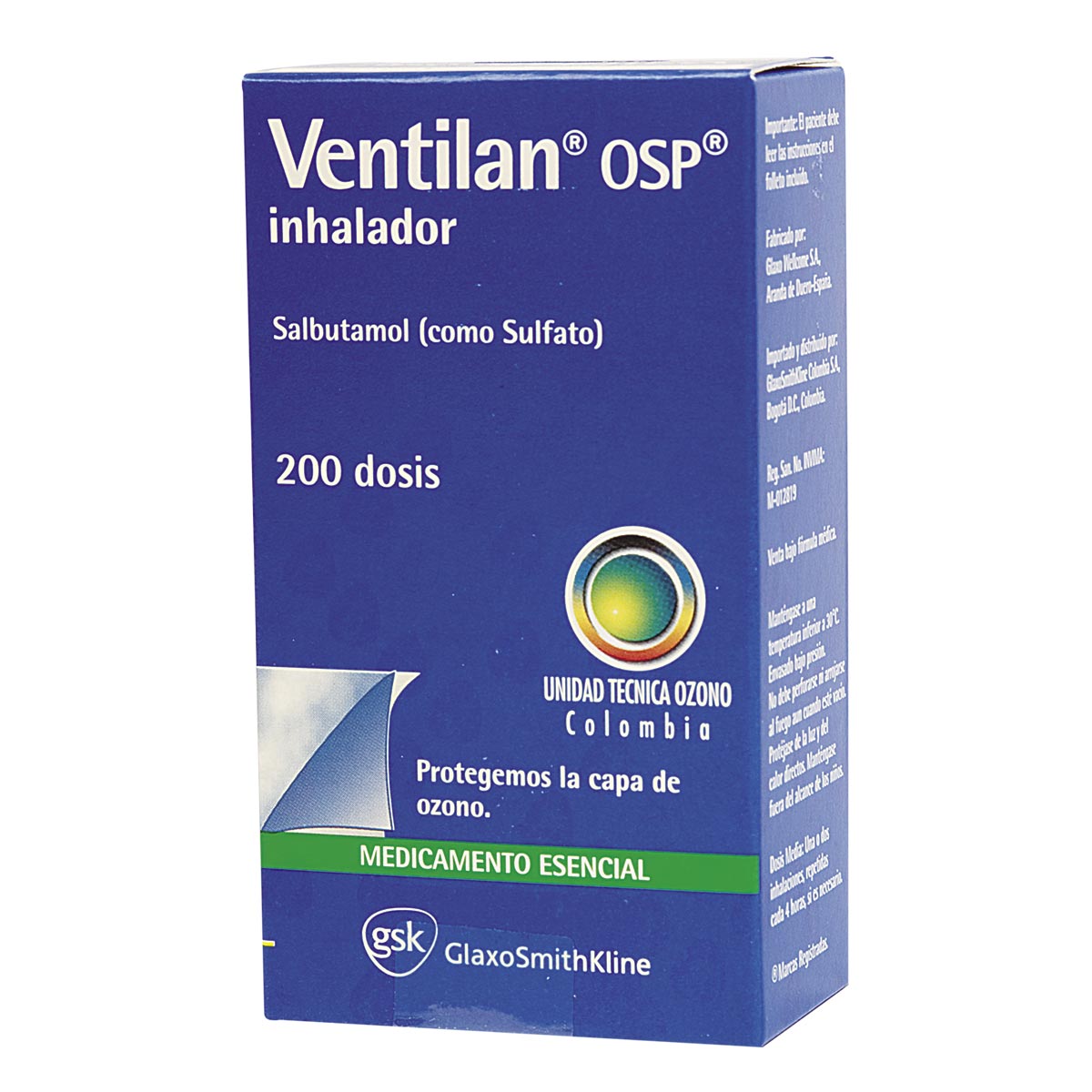 Ventolin inhalador precio sin receta