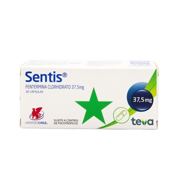 Fentermina capsulas 30 mg