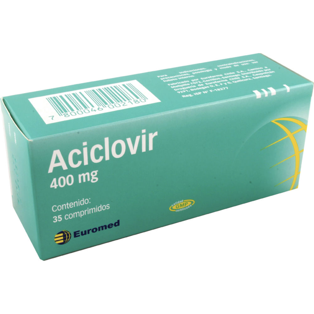 Precio aciclovir 400