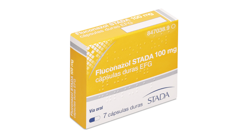 Fluconazol tabletas de 100 mg