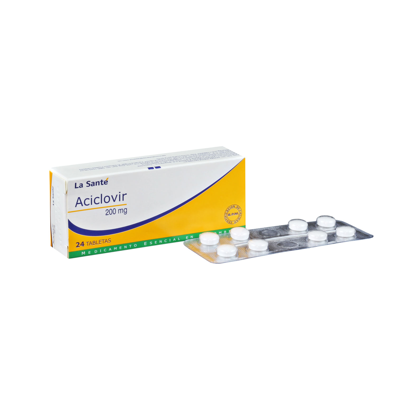 Aciclovir pastillas mg