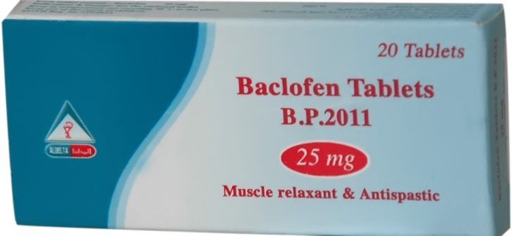 baclofen pastillas