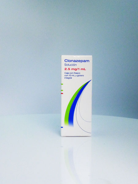 Clonazepam precio 2.5 mg