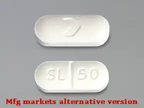 Sertraline h c l 50 mg