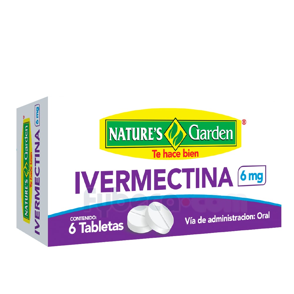 Ivermectina tabletas 6 mg