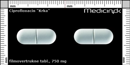 Ciprofloxacin Krka 250mg