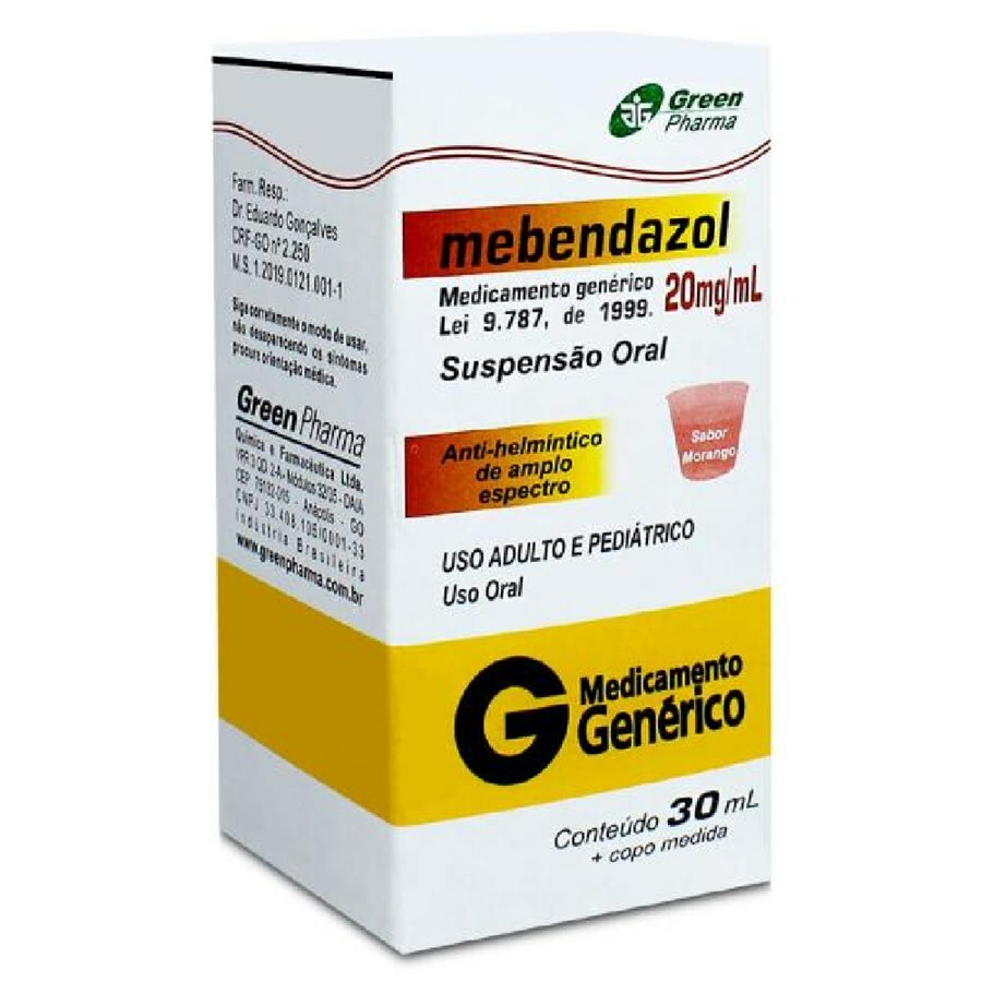 Comprar mebendazole genérico