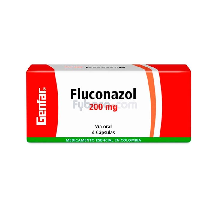 fluconazol 200 mg 2 capsulas