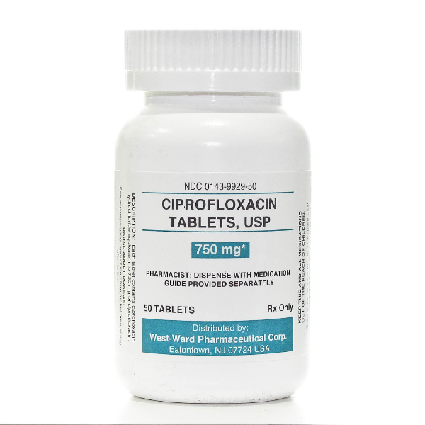 Ciprofloxacin 750 mg spc