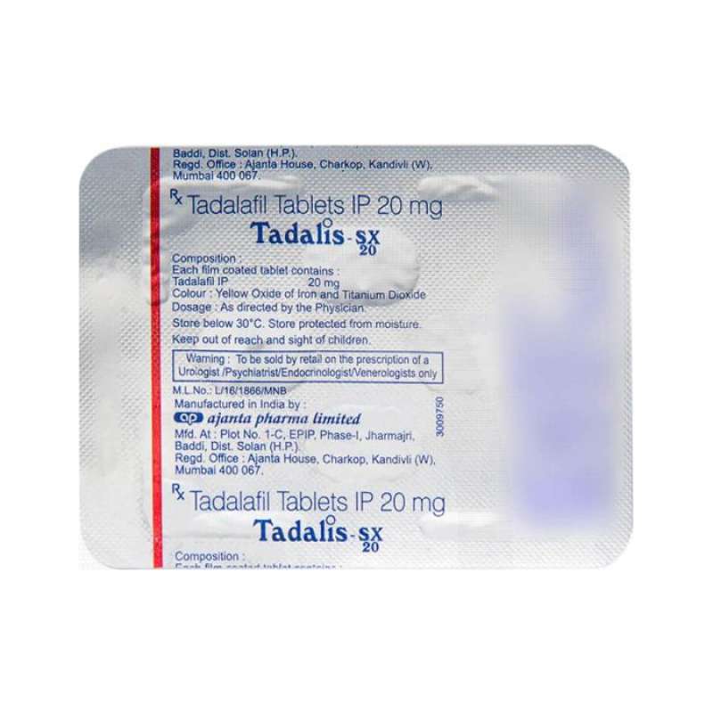 Tadalis sx 20mg online