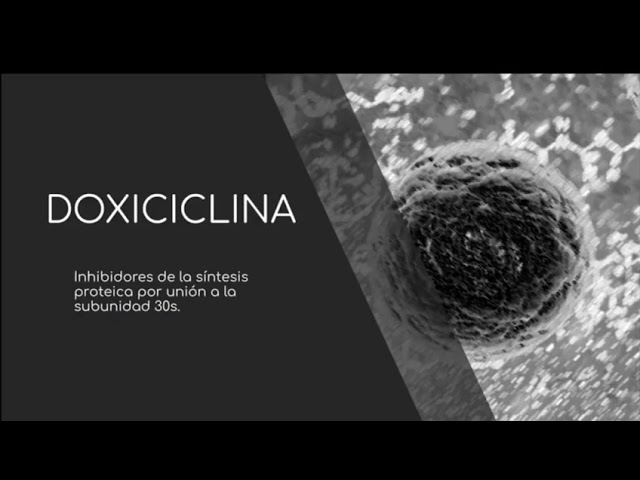 doxiciclina en el mostrador