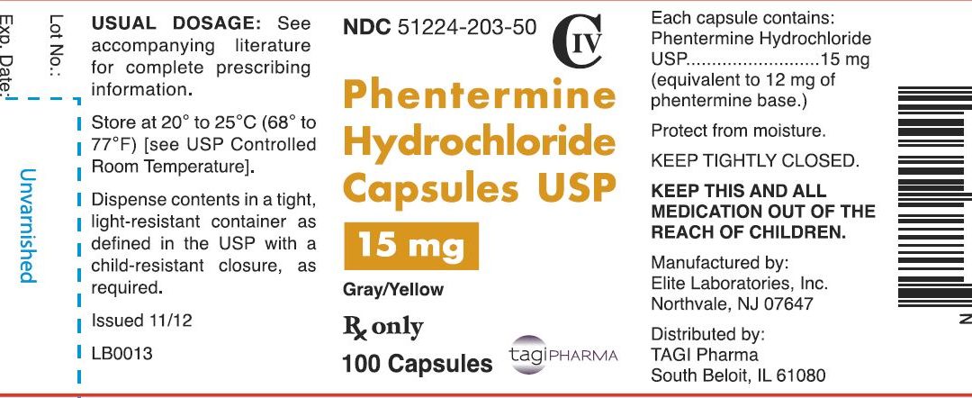 Phentermine hcl 15 mg en español