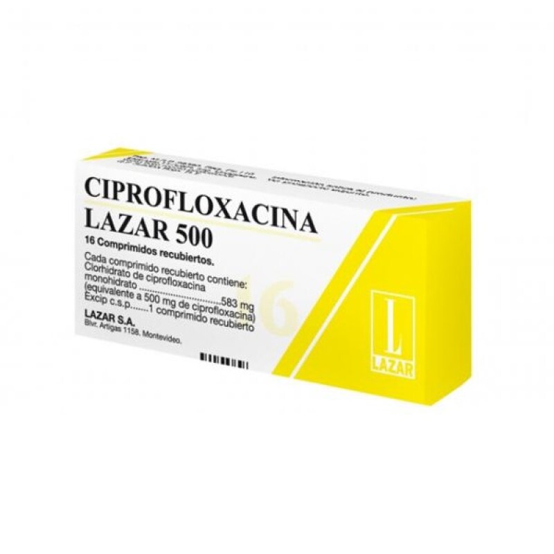 Costo de ciprofloxacin