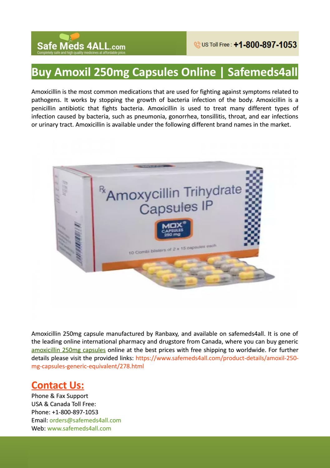 Comprar amoxil en línea