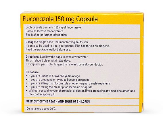 Fluconazole comprar