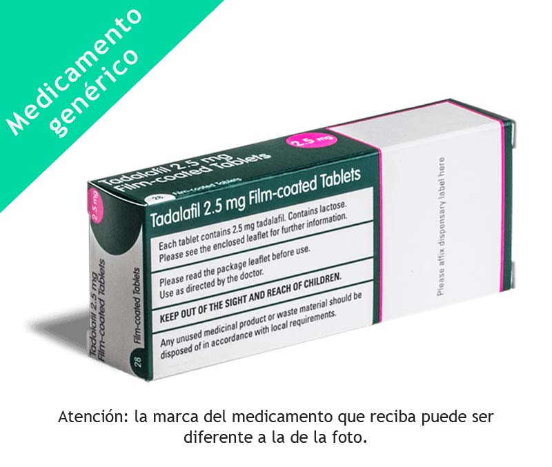 Tadalafil genérico en méxico