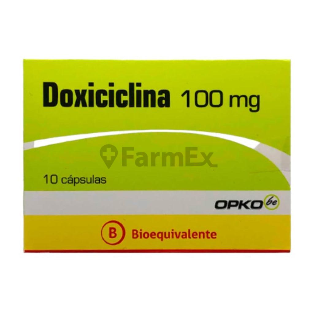 Doxiciclina en pastillas